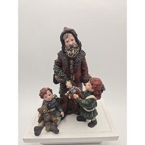VTG Santa‎ Figurine Sarah's Attic Limited Edition 1999 Numbered 805/3000 Signed